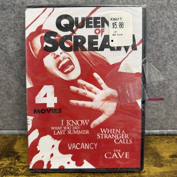 Queens of Scream: 4 Movie Thrill-Fest (DVD) New Sealed - Picture 1 of 3